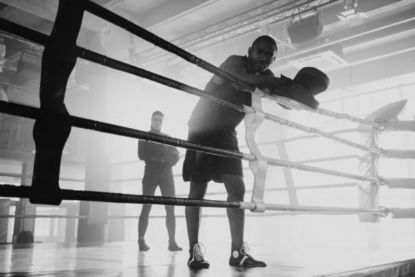 heavyweight boxer training